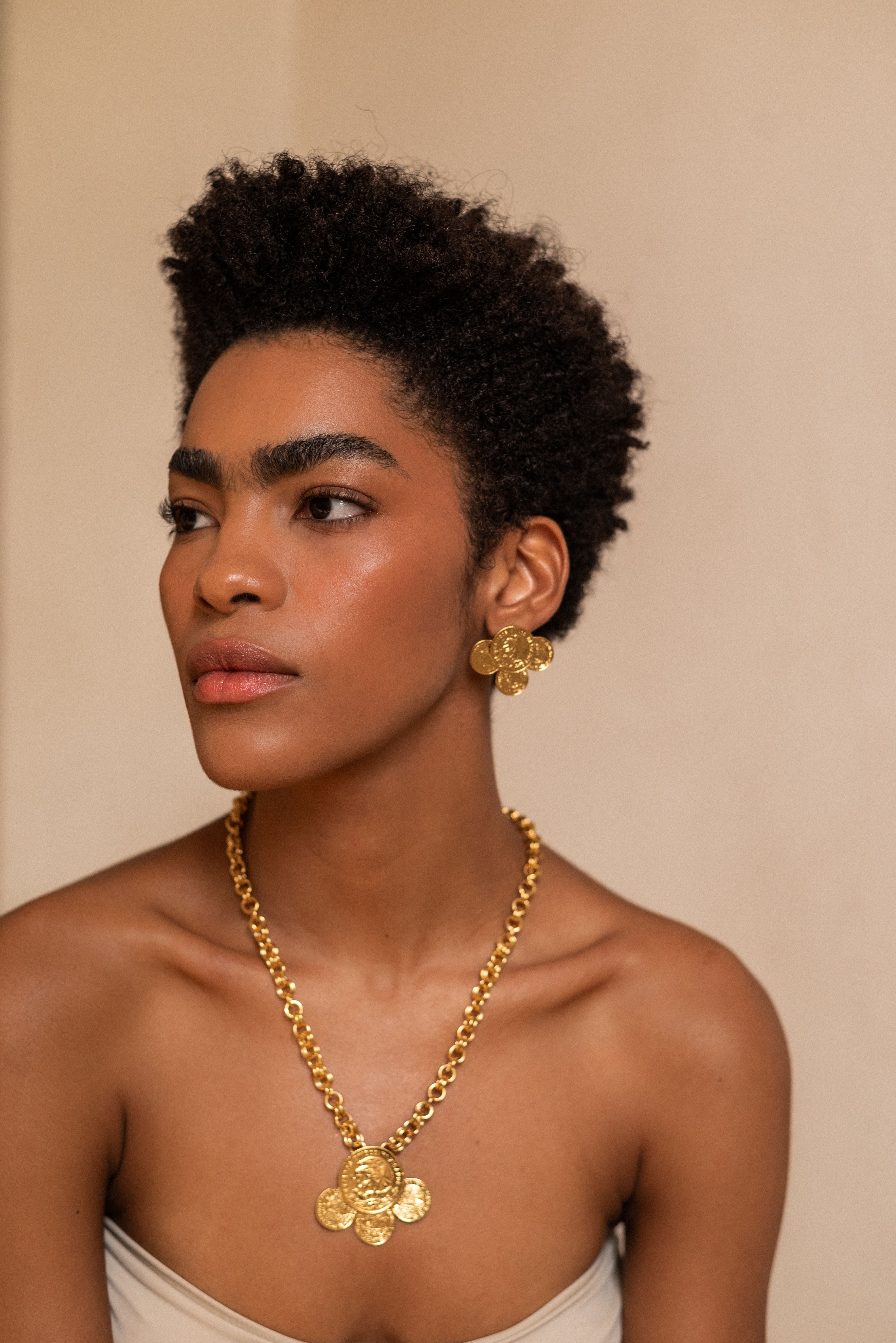 Collar Trebol - Daniela Bustos Maya
