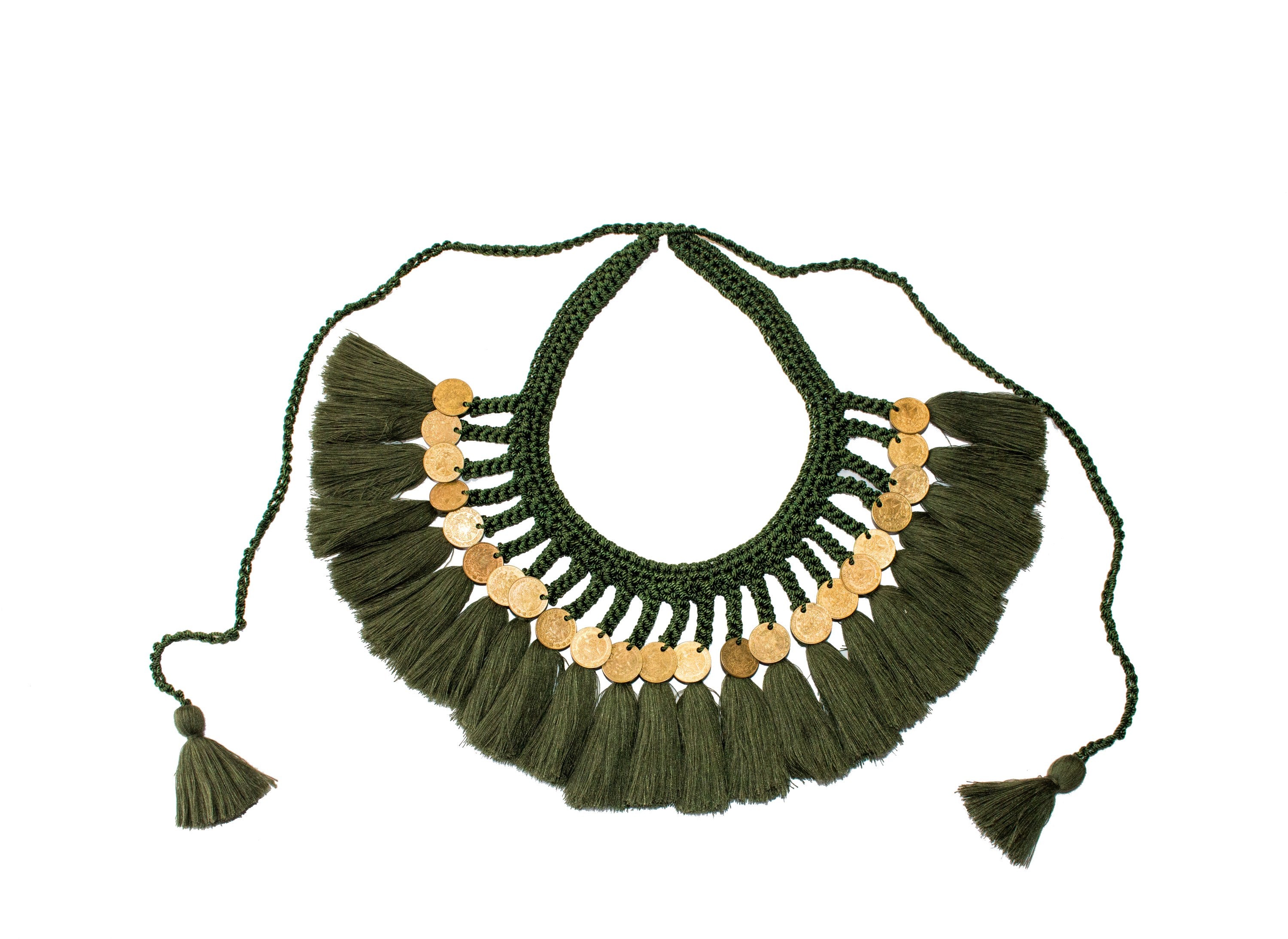 Escamas y Plumas Necklace - Daniela Bustos Maya