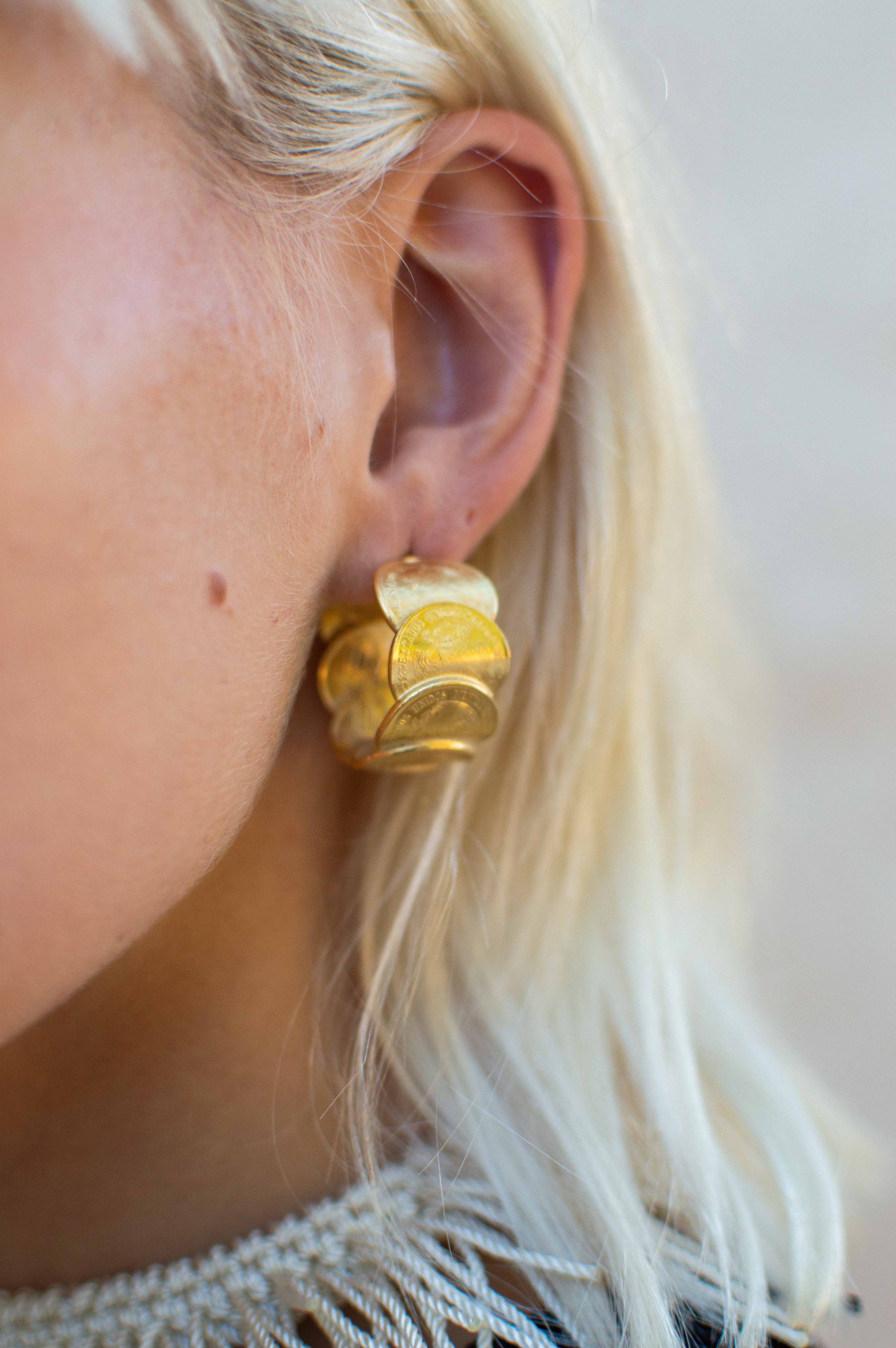 Esclava Earrings - Daniela Bustos Maya