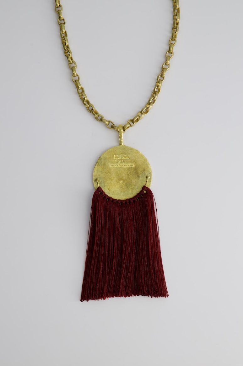 CADENA TRAVESIA GRANATE