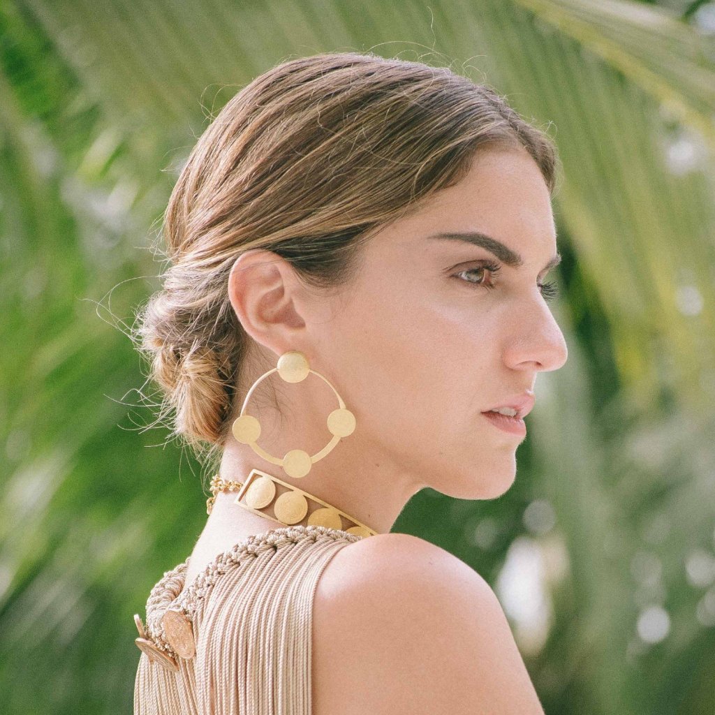 Arracadas Mazorca Earrings - Daniela Bustos Maya